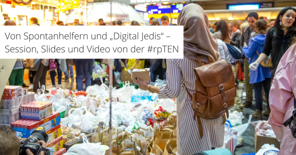 Von Spontanhelfern und Digital Jedis - Train of Hope in Frankfurt